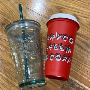Starbucks cups